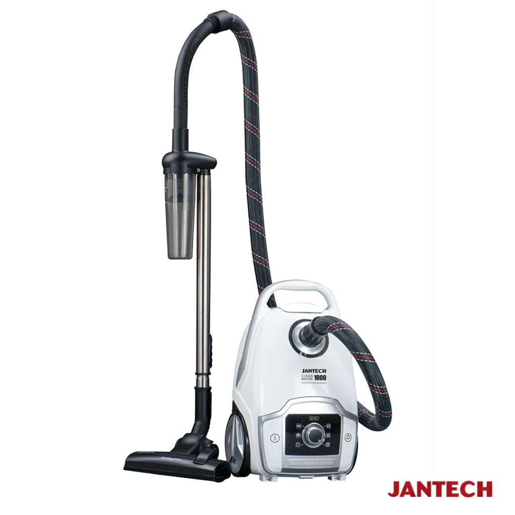 جارو برقی جانتک ۱۰۰۰رنگ سفید. نقره ای